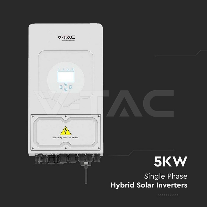 Solar Inverters: 5kW Single Phase Hybrid Solar Inverter