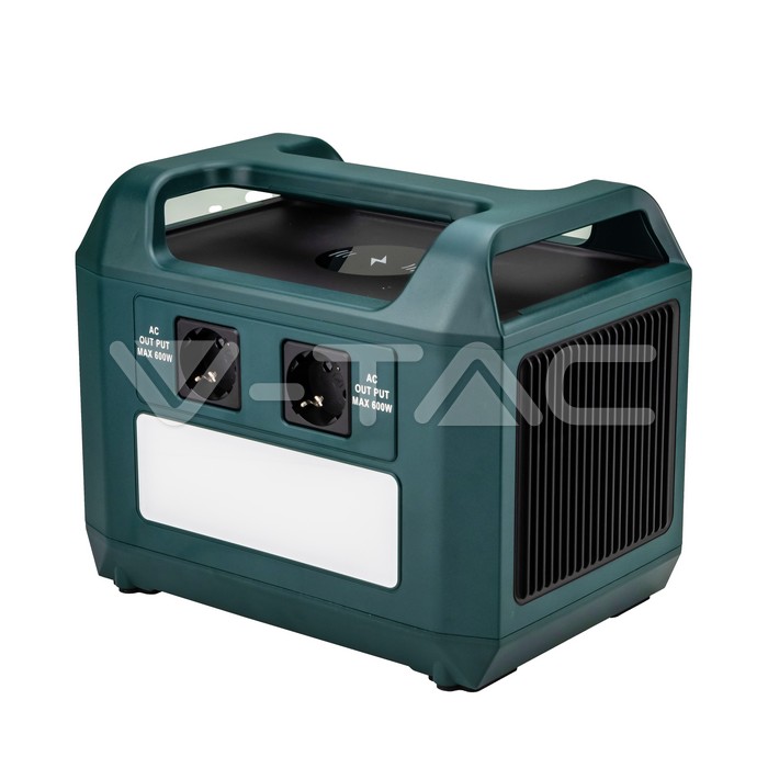 Discontinued: 600W LiFePO4 Portable Power Station EU Socket