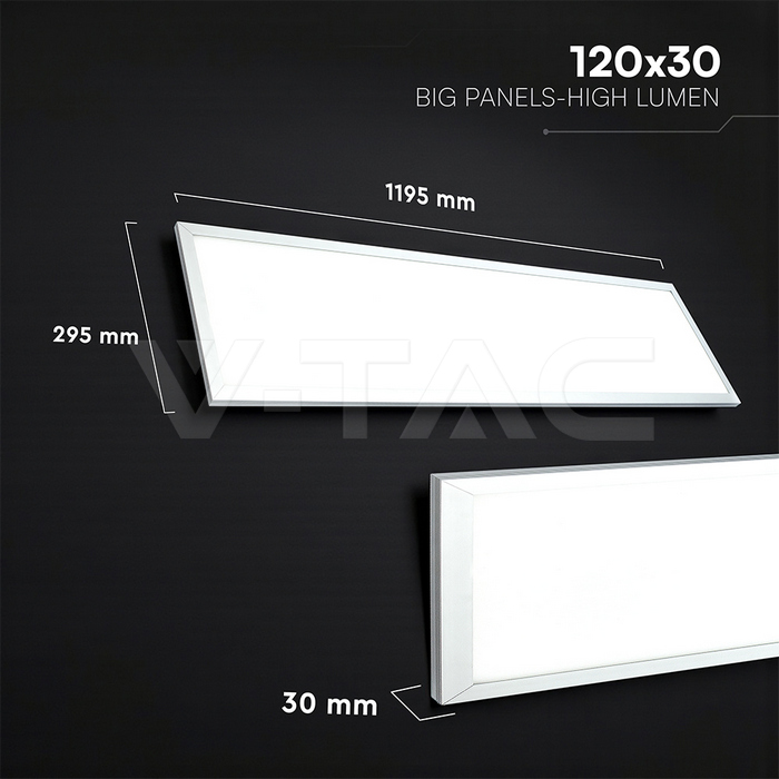 LED Panels: LED Panel 40W CREE CHIP 1200*300mm 2in1 Backlit 4000K