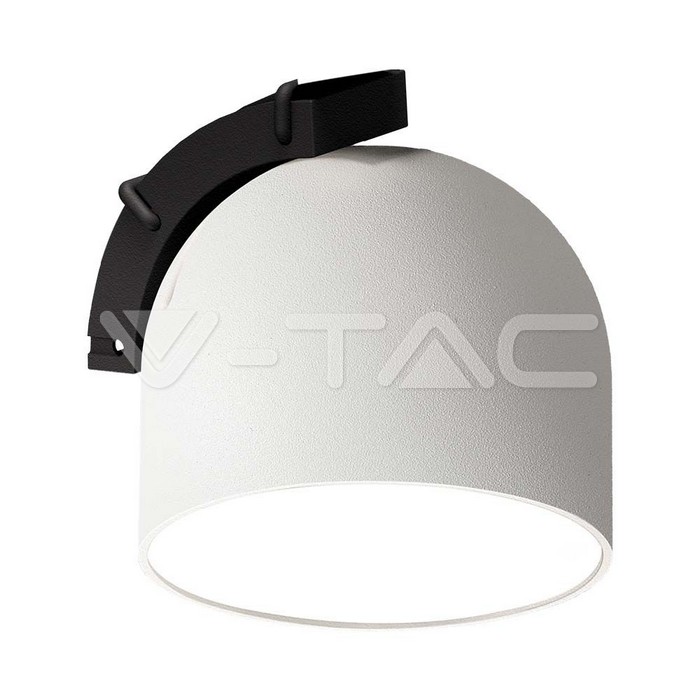 12W LED magnetska tkanina tračna svetilka 120`D 3000K peščeno bela telo 3 leta garancije