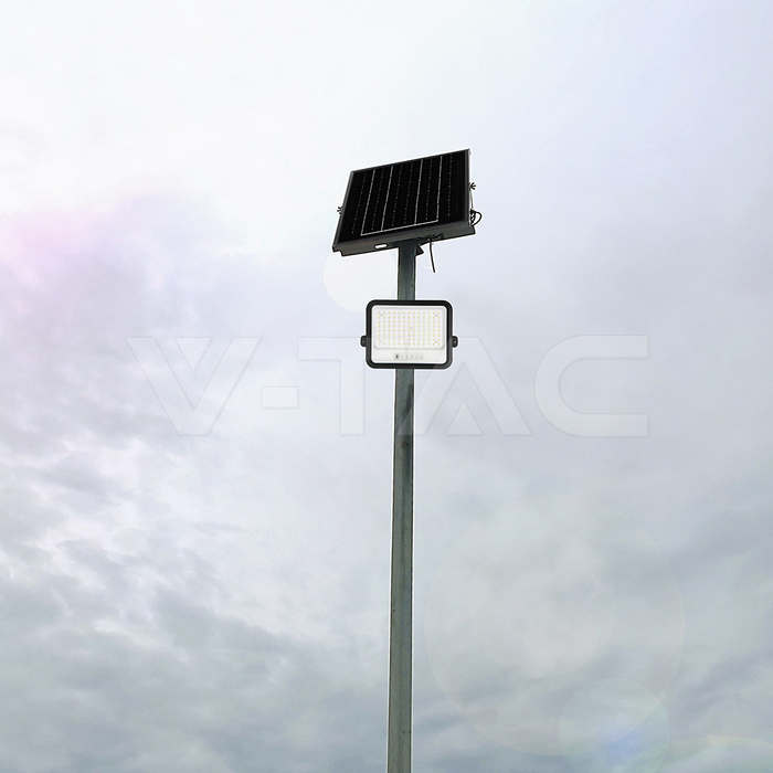 Projecteur solaire V-TAC VT-204W application extérieure