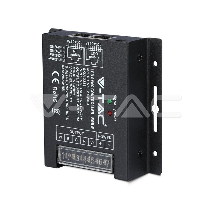 LED Strip Accessories: LED RGBW Sync Controller 24B BF Dimmer