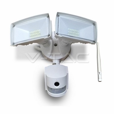 18W LED reflektor z WIFI senzorjem kamera bela 6000K