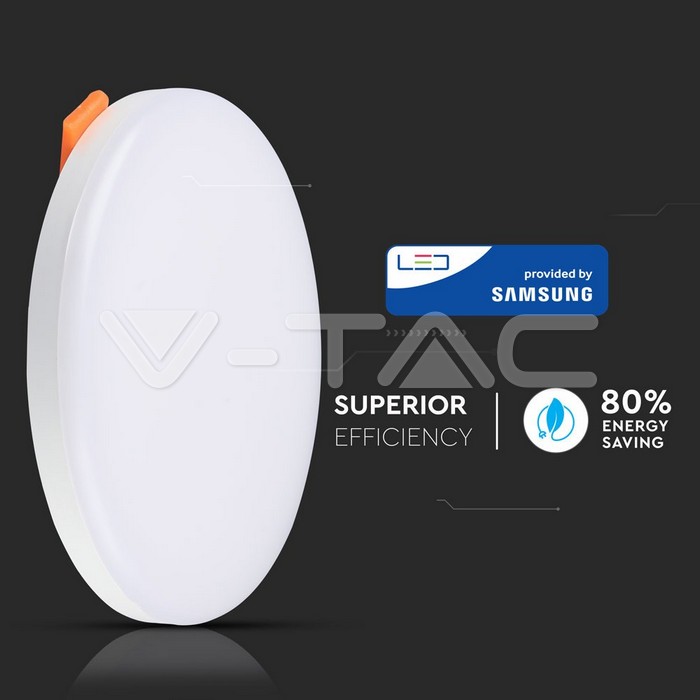 Led Disc Samsung Discontinued: 12W LED Panel Adjustable SAMSUNG Chip Round 4000K